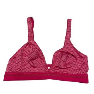 B. Tempt’d Pink Lace Women's Bralette Size XL